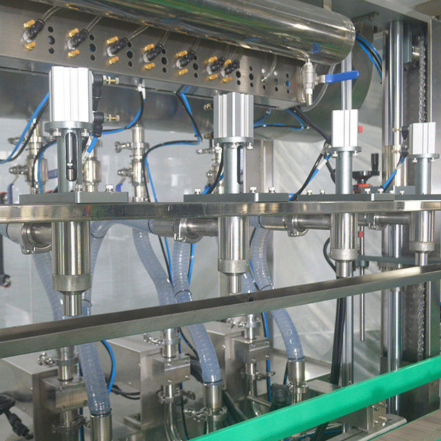 20L Trommelfüllmaschine mit Olivenölfüllmaschine mit 4 Füllköpfen und 1 Deckelkopf