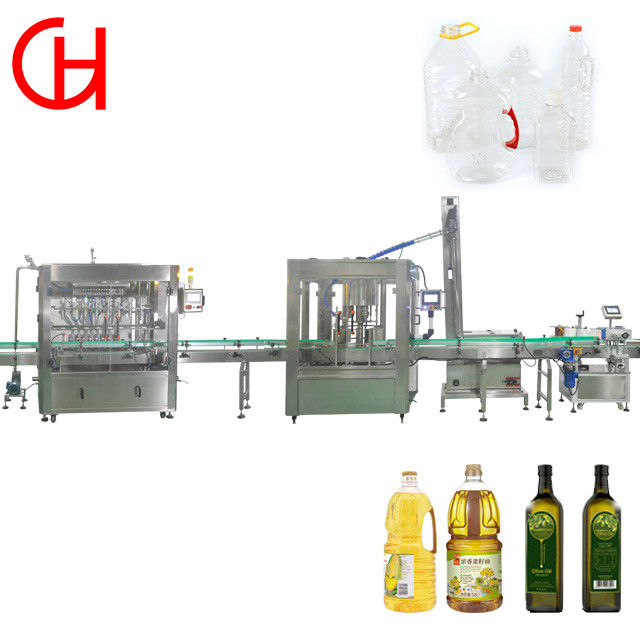 3-köpfige Getriebepumpenölfüllmaschine für Versiegelung, Etikettierung und Verpackung