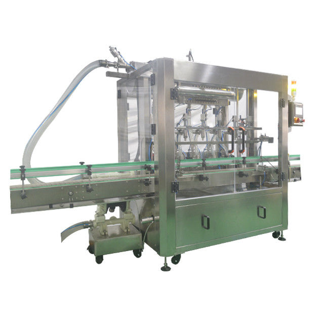 10L Plastikflaschenversiegelungsmaschine für 750 Eimer pro Stunde 5 Düsenfüllung und Etikettierung