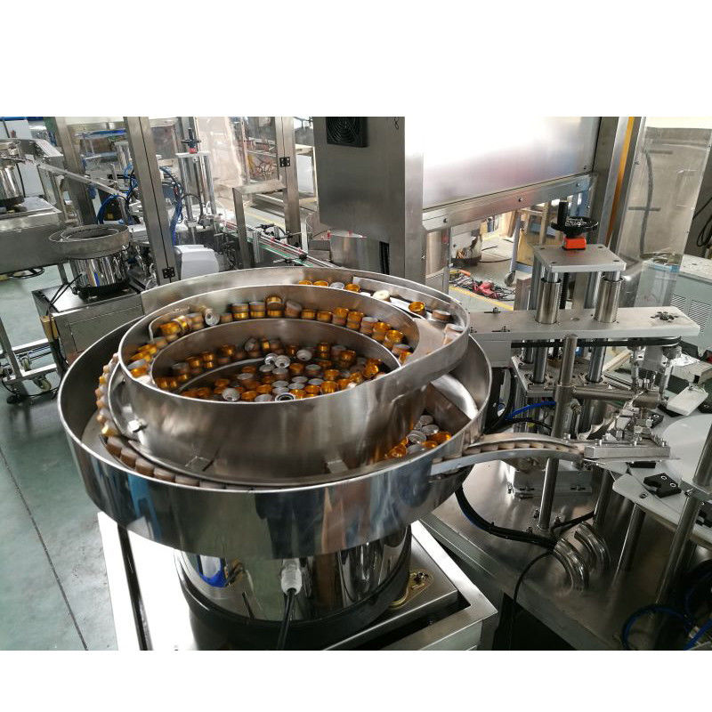 Zustand Hochgeschwindigkeits-intelligente Kappe-Feeder für Reagenz-Produktionslinie genaue Fütterung