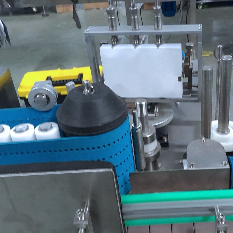 Vollautomatische Pastenkennzeichnungsmaschine für runde Flaschengefäße, Dosen, Lastkapazität 400 kg