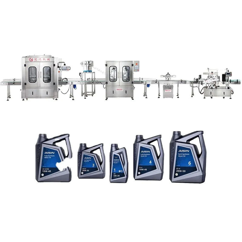 10 Kopf Kolben Hot Filling Aluminiumfolie Versiegelung folgen Deckelmaschine für Motoröl