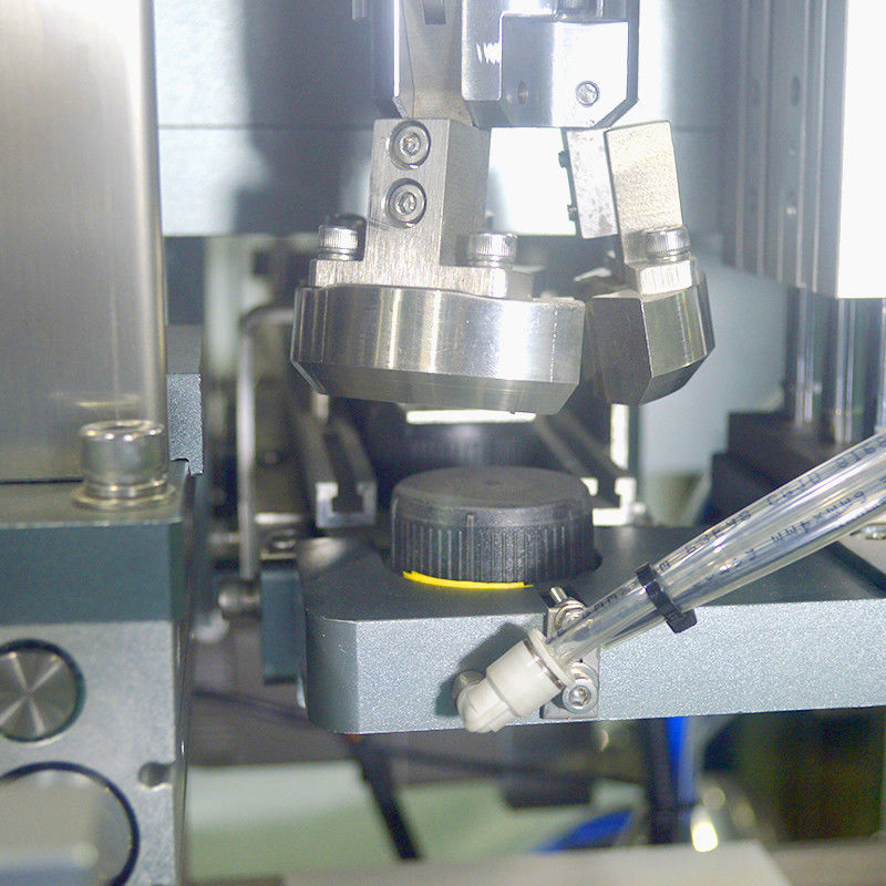 10 Kopf Kolben Hot Filling Aluminiumfolie Versiegelung folgen Deckelmaschine für Motoröl