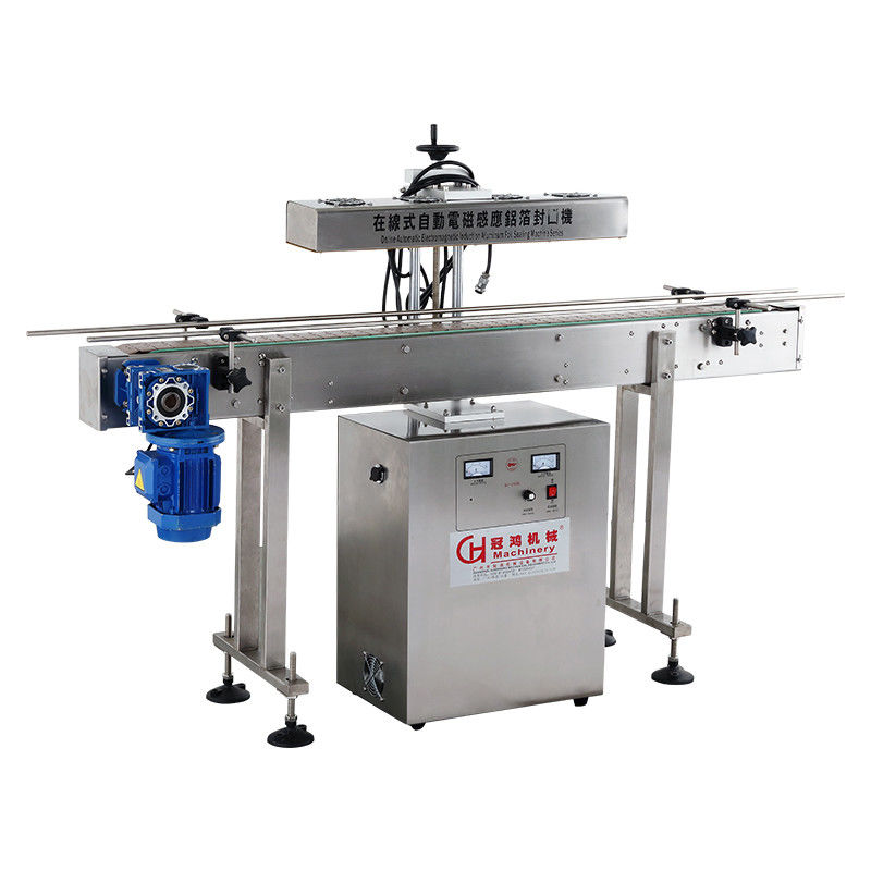10 Kopf Kolben Hot Filling Aluminiumfolie Versiegelung folgen Deckelmaschine für Motoröl
