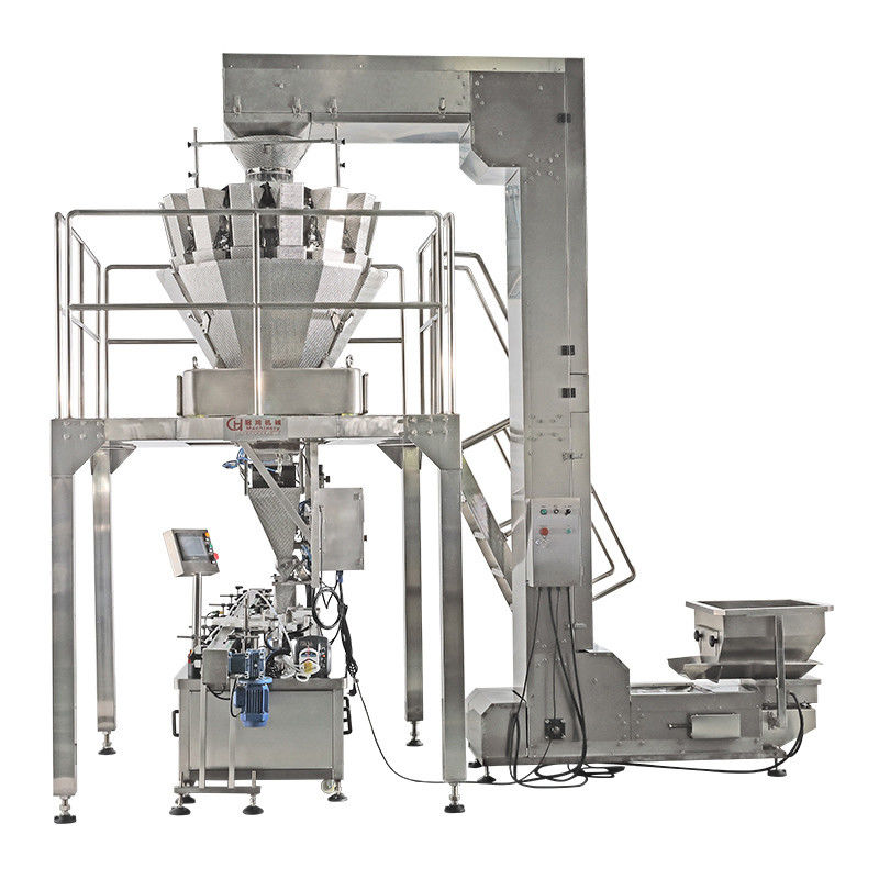 Einfache bis 800 KG Mehrköpfige Waagmaschine zur Füllung von Körnern und Nüssen 220/380V 50-60HZ