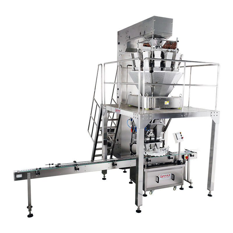 Einfache bis 800 KG Mehrköpfige Waagmaschine zur Füllung von Körnern und Nüssen 220/380V 50-60HZ