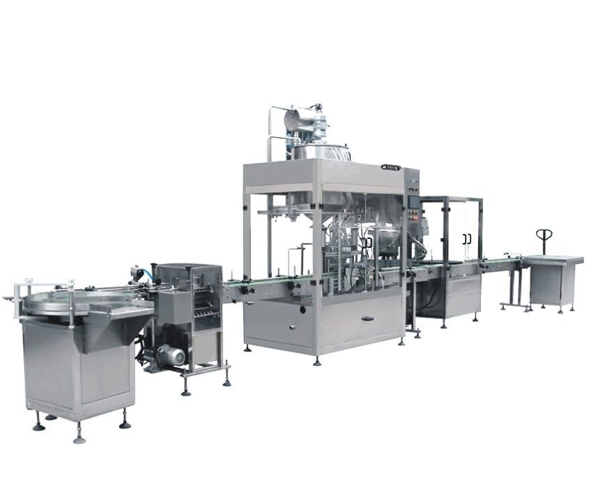 Automatische Flaschenfüllmaschine für Speiseöl für die Milchproduktion