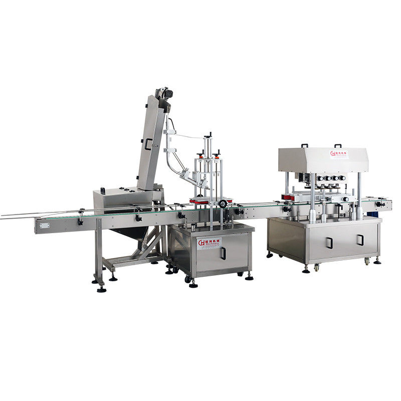 Einfache Bedienung Automatische Deckelmaschine mit und 220V/380V Motor Kernkomponenten