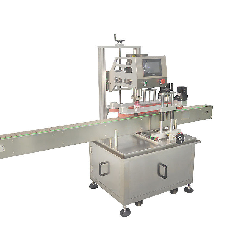 320 KG Hochautomation Rotationsflaschen-Schraubverschlussmaschine für Metallverpackungsmaterial