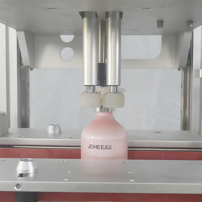 320 KG Hochautomation Rotationsflaschen-Schraubverschlussmaschine für Metallverpackungsmaterial
