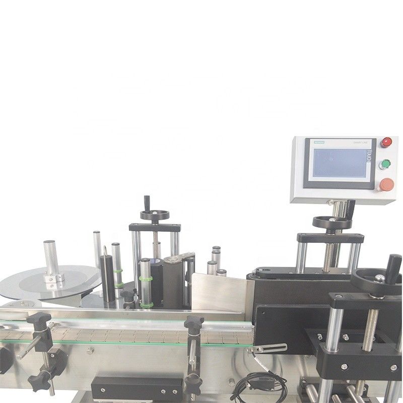 2100*1200*1450mm Flaschenflasche Vertikale Etikettenaufklebermaschine für Plastikrundenflaschen