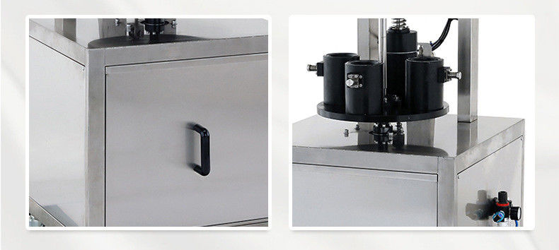 Halbautomatische Vakuumverschlussmaschine zur schnellen und glatten Versiegelung