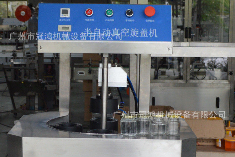 Halbautomatische Vakuumverschlussmaschine zur schnellen und glatten Versiegelung