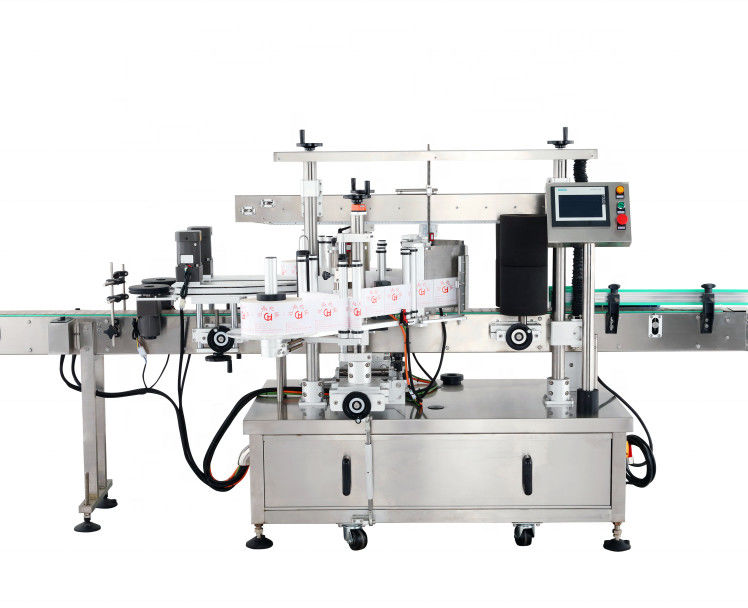 Flach/quadratische Flaschen-Kennzeichnungsmaschine mit anpassbarer Etikettgröße und hoher Genauigkeit