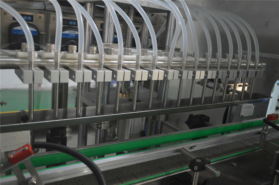 16 Köpfe Hautpflege Flasche Peristaltische Pumpe Füllmaschine Produktionslinie für die Ausgabe