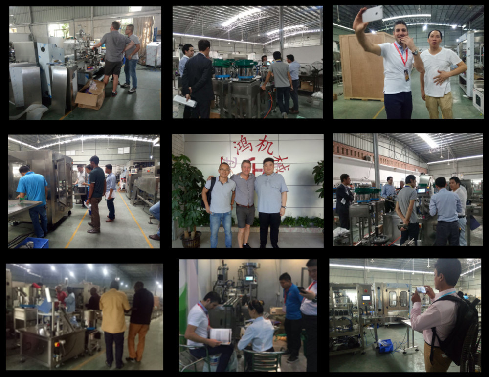 Kunststoffflaschenkappe 8 Räder Rotationsschraubkappenmaschine mit mechanisch angetriebenem Typ