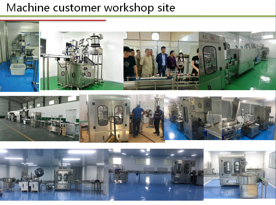Kunststoffflaschenkappe 8 Räder Rotationsschraubkappenmaschine mit mechanisch angetriebenem Typ