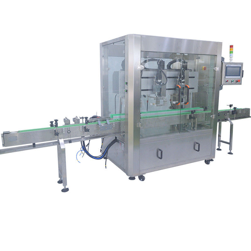 Hochleistungsmaschine für automatische 3-köpfige Abdeckungen von Plastikflaschen mit einer Kapazität von 4000 BPH