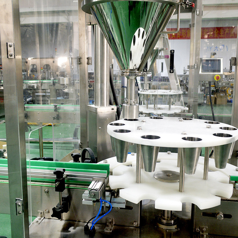 320 KG Kernkomponenten PLC Pulverflaschenfüllgeräte für die automatische Produktion