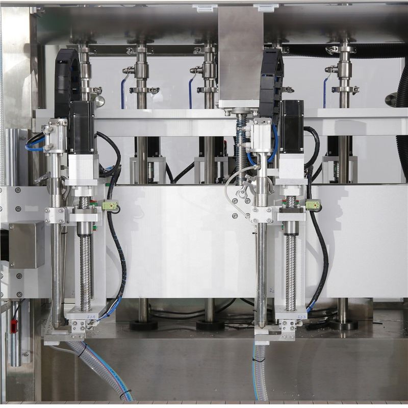 Automatische Doppelkopf-Füllmaschine für die Nachverfolgung