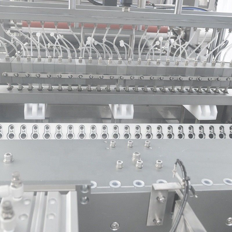 Elektrische automatische chemische Test-Kit-Erkennung Reagenzfüll-und Versiegelungsmaschine mit 13000BPH Kapazität