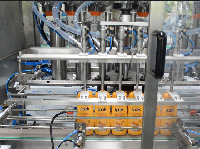 Automatische 4-Kopf-Füllmaschine für die Verpackung von Speiseöl/Shampoo/Flüssigkeit/Reinigungsmittel