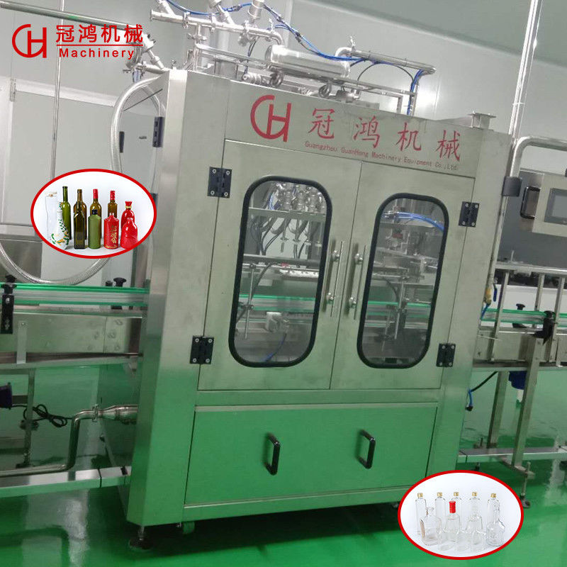 Füllmaschine für Alkohol/Tomatensoße/Fermentierte/ Erdnussbutter mit automatischem Abdruck