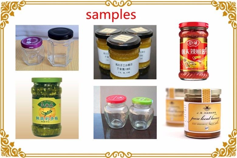 Füllmaschine für Alkohol/Tomatensoße/Fermentierte/ Erdnussbutter mit automatischem Abdruck