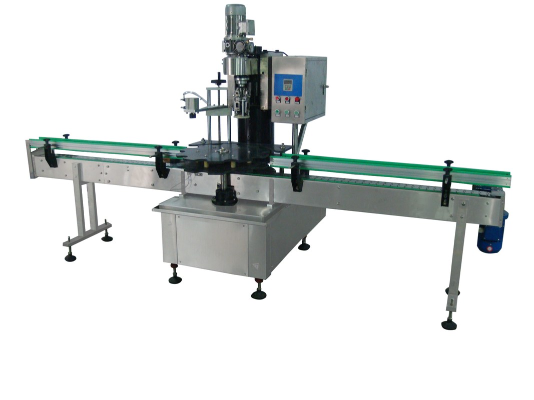 Automatische Versorgung mit Schließverschluss und Verschlussverschlussmaschine für Glasflaschen/Glasflaschen elektrisch angetrieben