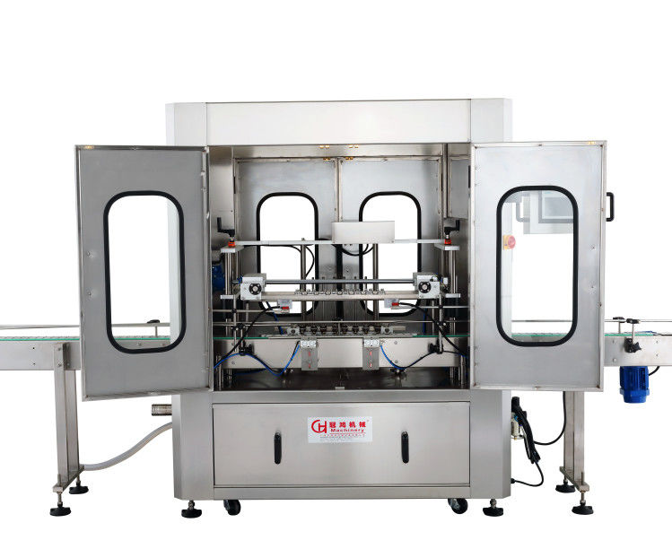 Automatische 4-köpfige Warmkolben-Füllmaschine für Haargel/Wachs-Programmbestimmung
