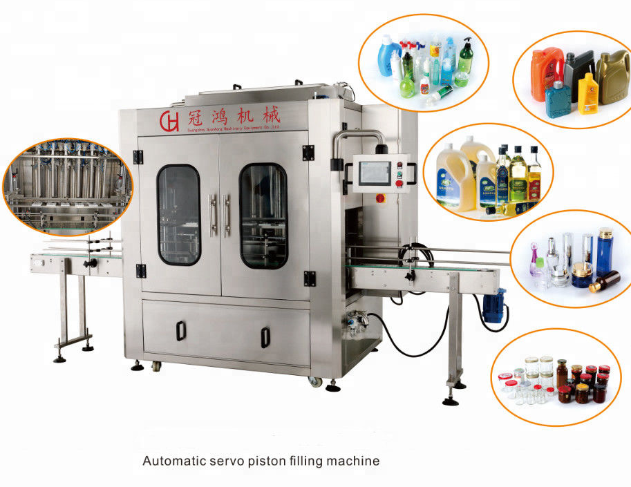 Automatische 4-köpfige Warmkolben-Füllmaschine für Haargel/Wachs-Programmbestimmung