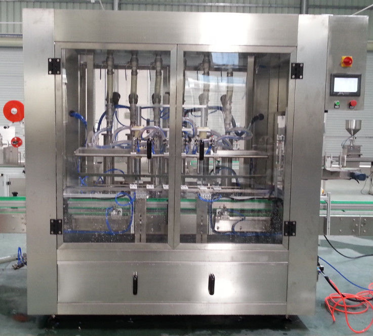 Automatische Füllmaschine mit Servo-Kolben für Flüssigkeit/Kost/Reinigungsmittel/Shampoo