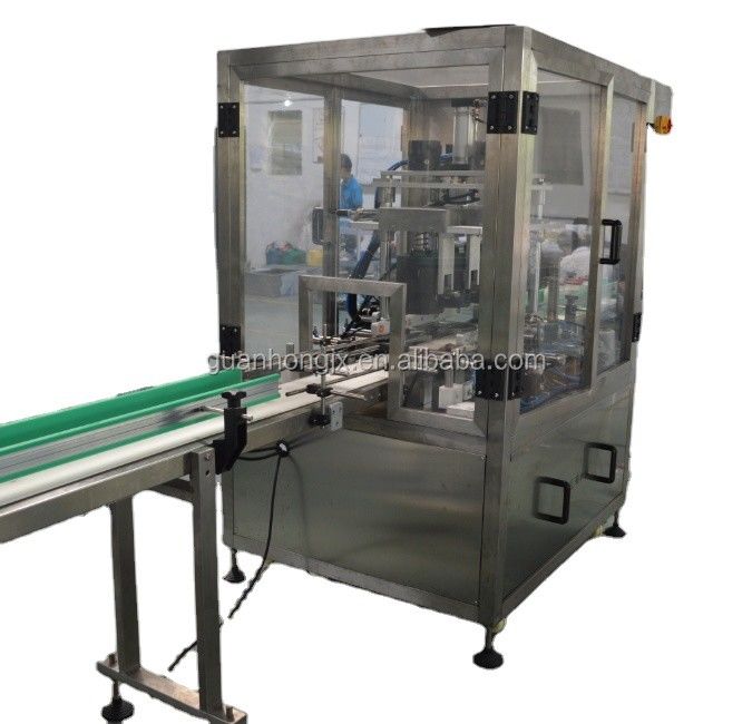 Motorgetriebene Servo-Typ-Fahrseil-Flaschenverschlussmaschine mit einem Druck von 0,6-0,8 MPa