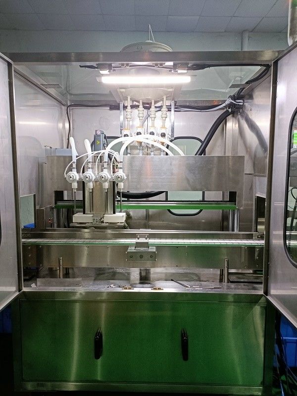 4-köpfige Servo-Kolben-Füllmaschine für die automatische Schwefelsäure-Produktionslinie